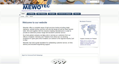 Desktop Screenshot of mewotec.com